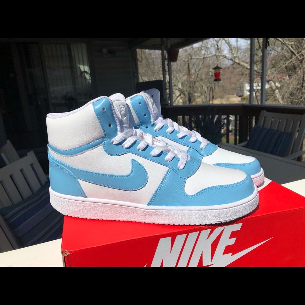Customs Air Force 1’s Baby Blue Men’s